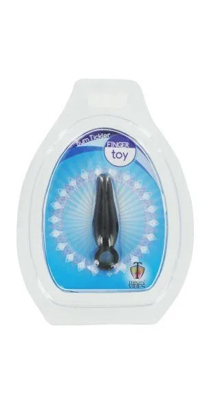 Bum Tickler Finger Toy Black