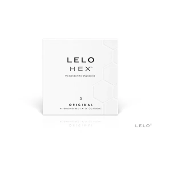 Lelo Hex Original Condoms 3 Pack