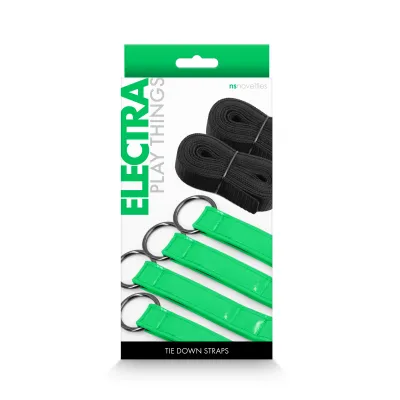 Electra Play Things Tie Down Straps Green