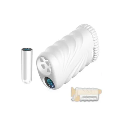 Amore Luxury Vibrating Masturbator 5 Inch