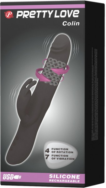 Colin Beaded Rabbit Vibrator