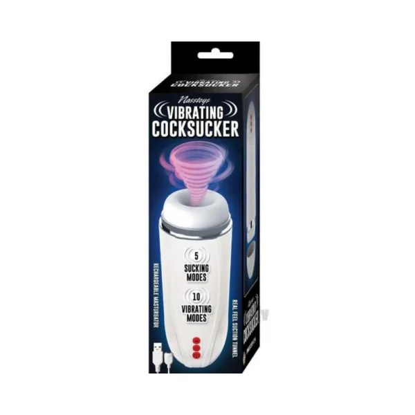 Nasstoys Vibrating Cocksucker White