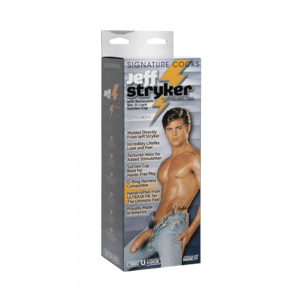 Jeff Stryker 10 Inch UltraSKYN Dildo - Beige