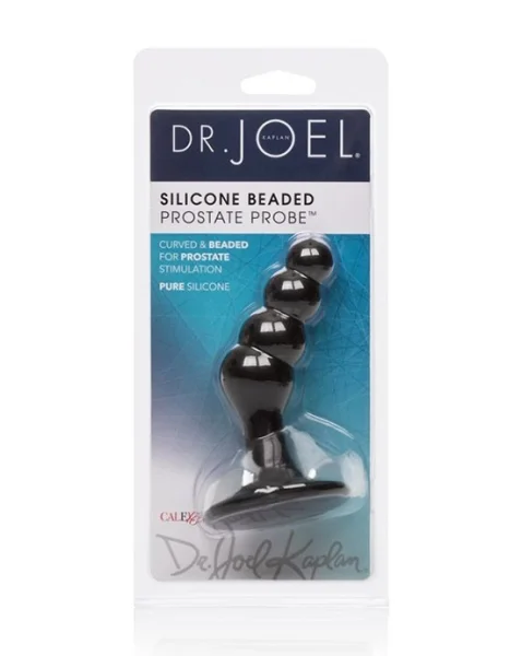 Dr Joel Kaplan Silicone Graduated Prostate Probe - Black