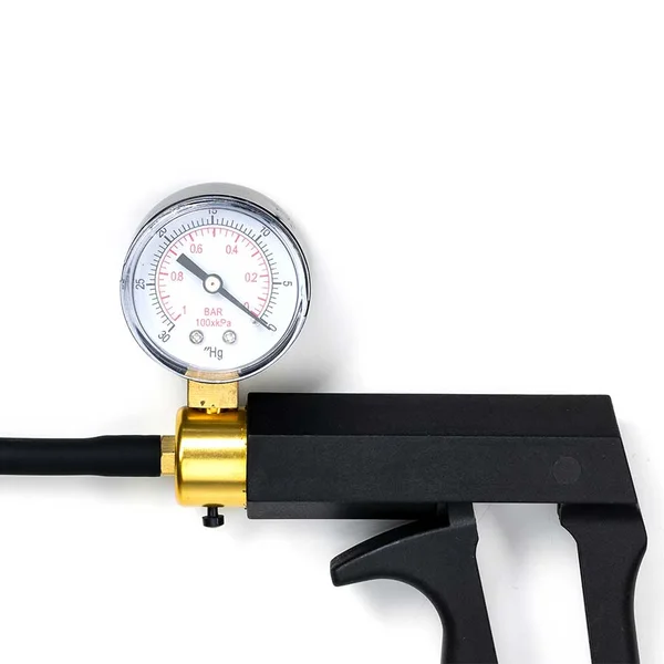 Deluxe Comfort Grip Detachable Metal Penis Pump & Air Gauge by Lynk Pleasure — image 3 of 3