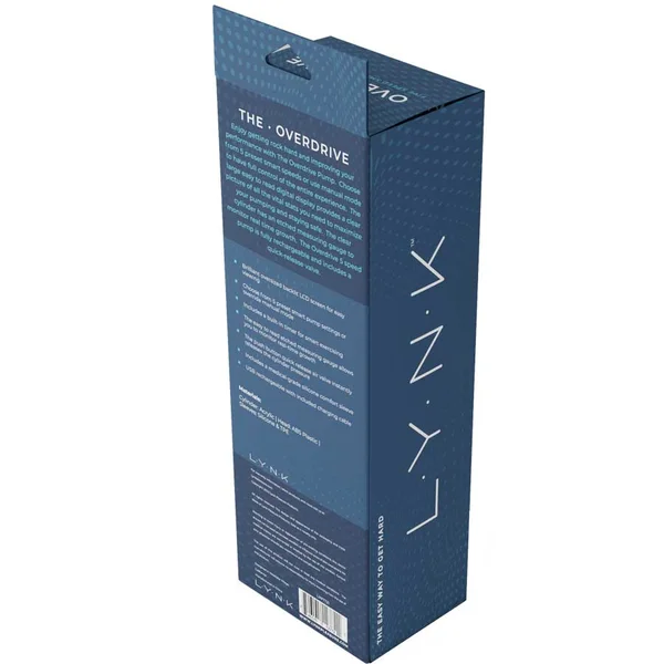 Overdrive Smart Automatic 5 Speed Electric Penis Pump By Lynk Pleasure — image 5 of 5