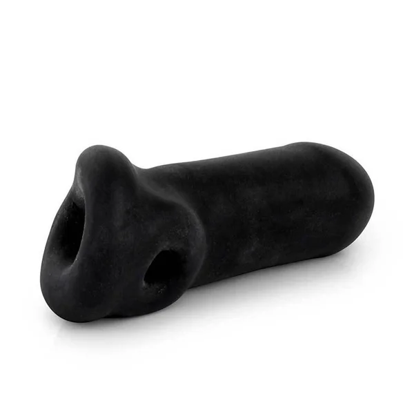 Penis Extension Sleeve Fat Boy Sport Thick Black 6 Inch Cock Sheath — image 2 of 6