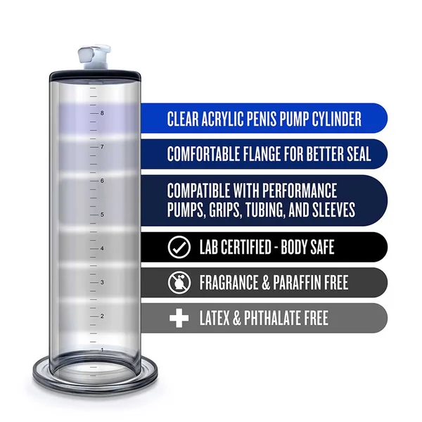 9 Inch Penis Pump Cylinder High Performance Pumping Tube by Lynk Pleasure — image 9 of 9