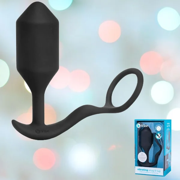 B-Vibe Vibrating Cock Ring - Snug &amp; Tug (XL) — image 19 of 21