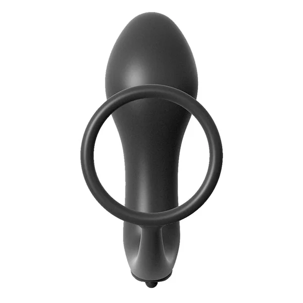 Anal Fantasy Collection Ass Gasm - Vibrating Cock Ring &amp; Butt Plug — image 14 of 14