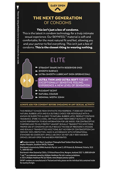 Skyn Elite Condoms (10 Pack) — image 7 of 11