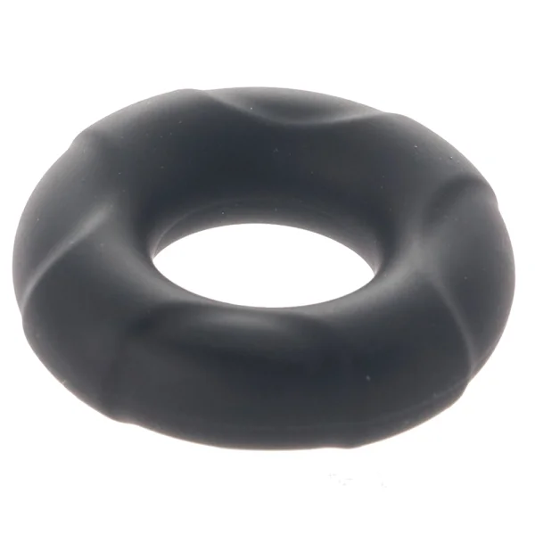 In A Bag Black Silicone C-Ring By Doc Johnson