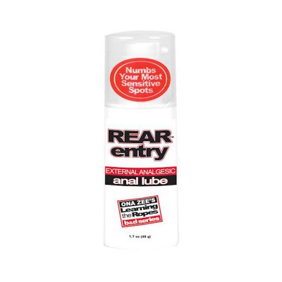 Rear Entry Anal Glide White