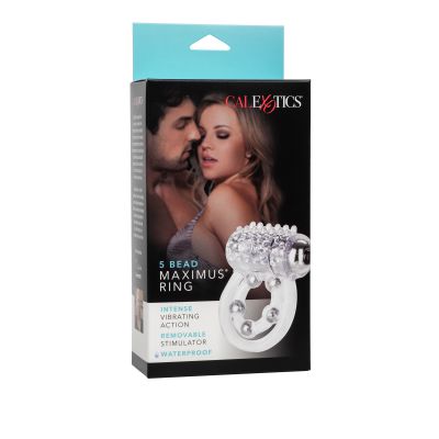 Maximum Beaded Vibrating Cock Ring