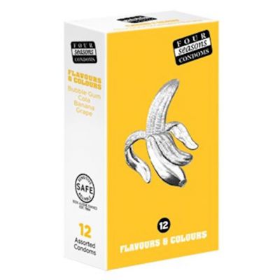 Four Seasons 12 Pack Flavours And Colours Banana