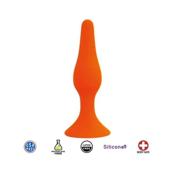 Rooster Alpha Anal Plug Orange — image 4 of 5