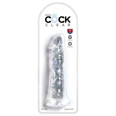 Pipedream Products King Cock Clear 8 Cock