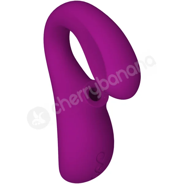 Lelo Enigma Deep Rose Sonic Wave Clitoral G-Spot Vibrator