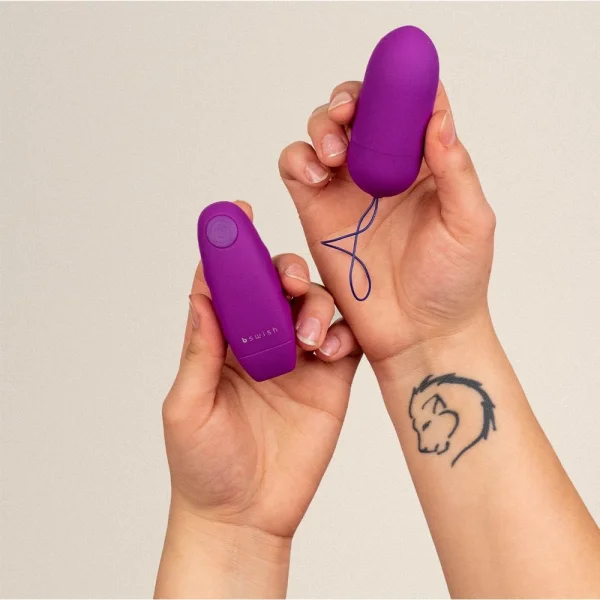 B Swish Bnaughty Classic Unleashed Bullet Vibrator - Grape
