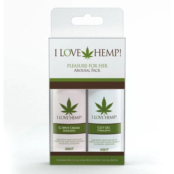 I Love Hemp Pleasure for Her Arousal Pack