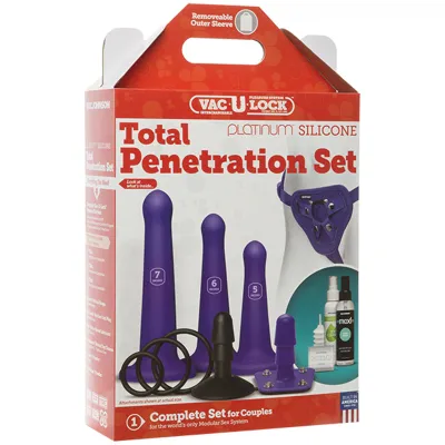 Vac U Lock Total Penetration Set Purple