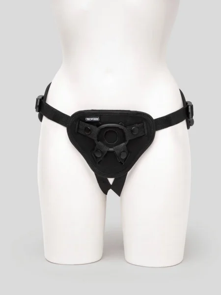 Doc Johnson Vac-U-Lock Crystal Jellies Vibrating Harness Set
