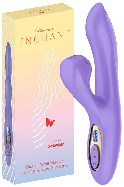 Wild Secrets Enchant 8" Rabbit Vibrator with Clitoral Suction — image 19 of 24