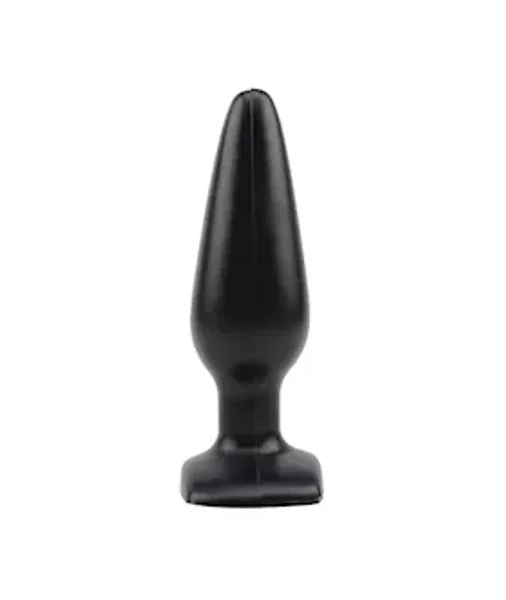 Anal Plug Medium - 5.5 Inch - Black - 5.5 Inch — image 4 of 6