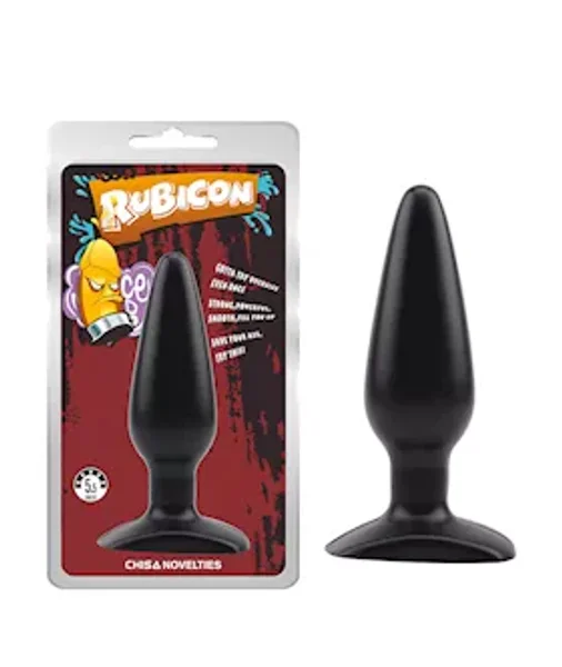 Anal Plug Medium - 5.5 Inch - Black - 5.5 Inch — image 5 of 6