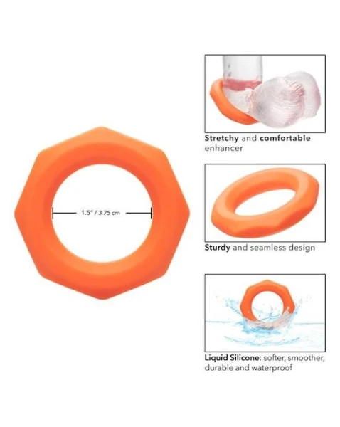 Alpha Liquid Silicone Sexagon Ring
