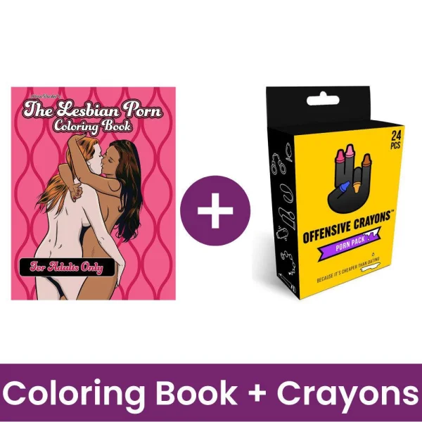 The Lesbian Porn Coloring Book