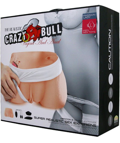 Vibrating Pussy + Ass Stroker