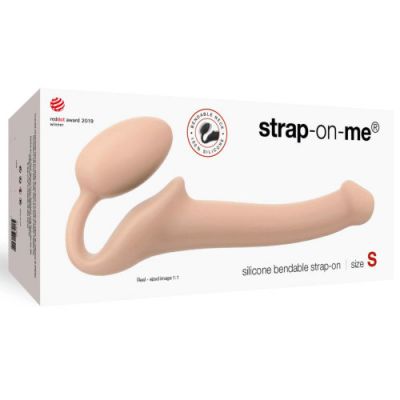 Strap on Me Semi Realistic Bendable Strap On Vanilla Small