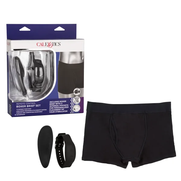 Remote Control Boxer Brief Set L/xl
