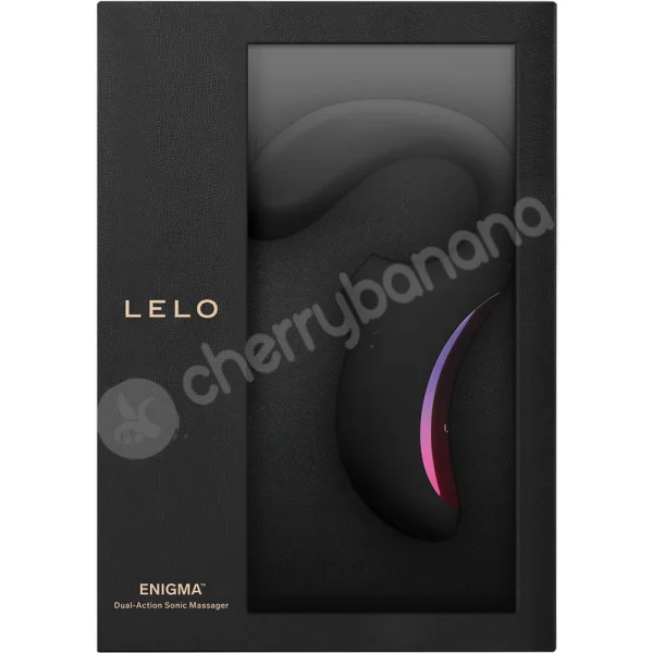 Lelo Enigma Black Sonic Wave Clitoral G-Spot Vibrator