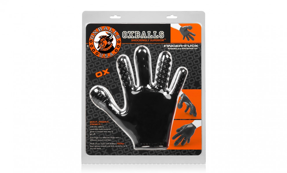 Oxballs FINGER FUCK Textured Glove — image 5 of 6