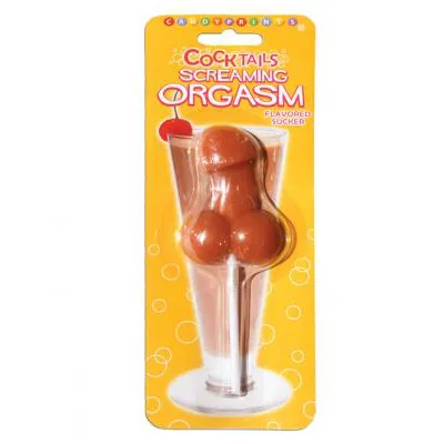 Cocktails flavored sucker screaming orgasm