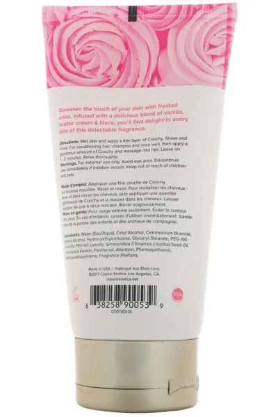 COOCHY Oh So Smooth Shave Cream  - Frosted Cake 3.4 oz (100 mL)