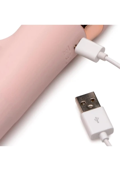 Sliding Ring Rabbit Vibrator | Blended Clit & G-Spot Orgasm Rabbit