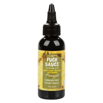 Fuck Sauce Flavored Water Based Personal Lubricant 2 Oz Pineapple