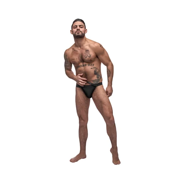 Male Power Grip & Rip Rip Off Bikini Black Large — image 2 of 3