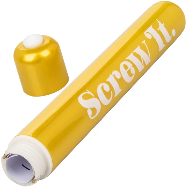 Naughty Bits Screw It Waterproof Powerful Vibrator By CalExotics