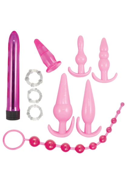 Pink Elite Collection Anal Play Kit