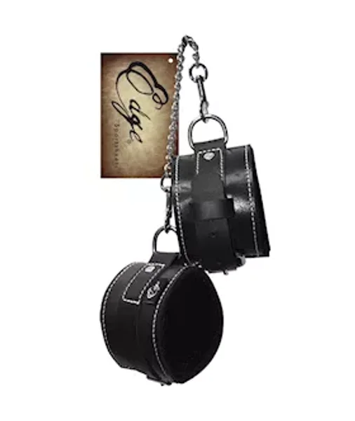 Sportsheets Edge Leather Wrist Restraints — image 2 of 2