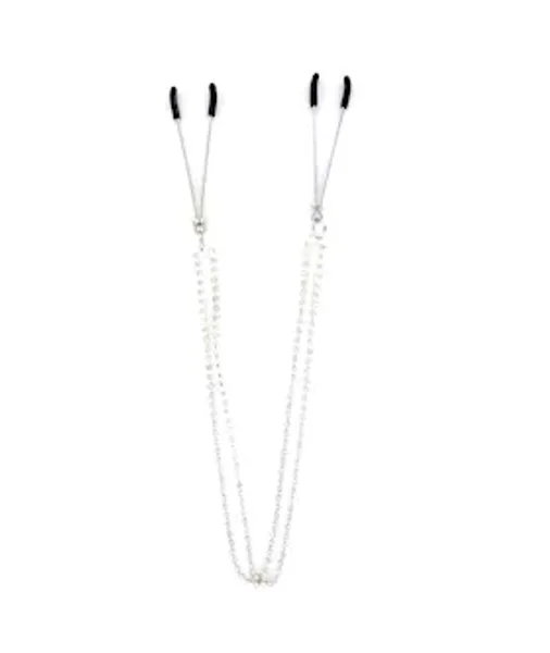 Sportsheets Bling Nipple Clips - Black — image 6 of 6