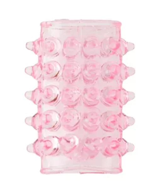 Share Satisfaction Cock Sleeve - Pink - 1.7 Inch — image 3 of 4