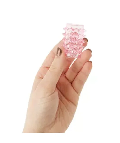 Share Satisfaction Cock Sleeve - Pink - 1.7 Inch — image 4 of 4