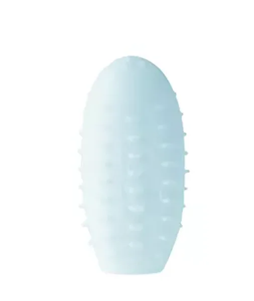 Share Satisfaction Reversible Waves Stroker - Baby Blue - 4.1 Inch — image 6 of 6