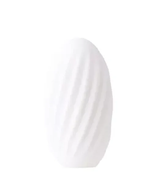 Share Satisfaction Reversible Waves Stroker - White - 4.1 Inch — image 4 of 6