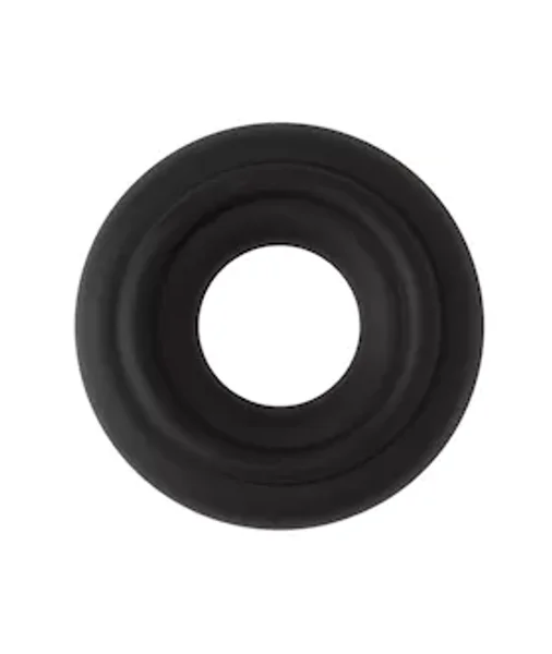 Share Satisfaction Butter Cookie Cock Ring - Black — image 3 of 4